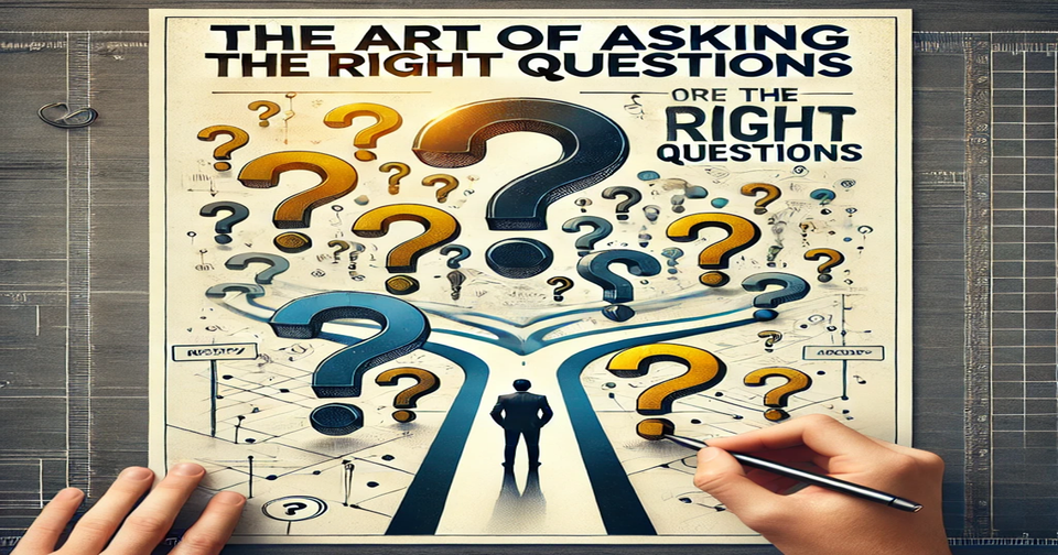 The Art of Asking The Right Questions